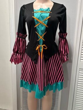 Rubies Salty Taffy Pirate Costume Women's Size Large